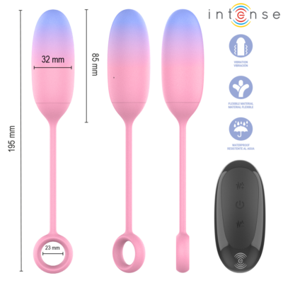 Intense - pamela gradient g-point vibrador intense remote control caliente. Pt
