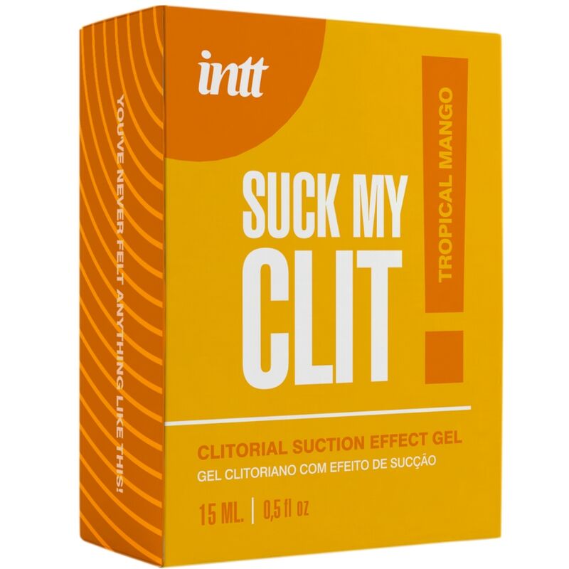 INTT - SUCK MY CLIT GEL COM EFEITO DE SUCÇÃO MANGA TROPICAL 15 ML 4 Intt - suck my clit gel com efeito de sucção manga tropical 15 ml - image 4