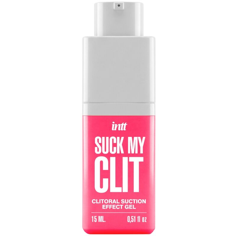 INTT - SUCK MY CLIT GEL COM EFEITO DE SUCÇÃO MORANGO SILVESTRE 15 ML 1 Intt - suck my clit gel com efeito de sucção morango silvestre 15 ml