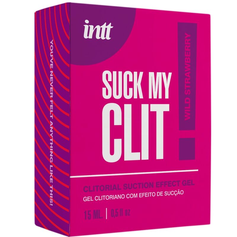 INTT - SUCK MY CLIT GEL COM EFEITO DE SUCÇÃO MORANGO SILVESTRE 15 ML 4 Intt - suck my clit gel com efeito de sucção morango silvestre 15 ml - image 4