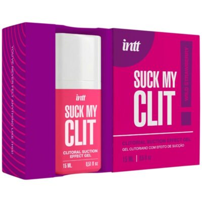 INTT - SUCK MY CLIT GEL COM EFEITO DE SUCÇÃO MORANGO SILVESTRE 15 ML 8 Intt - suck my clit gel com efeito de sucção morango silvestre 15 ml intt for her caliente. Pt