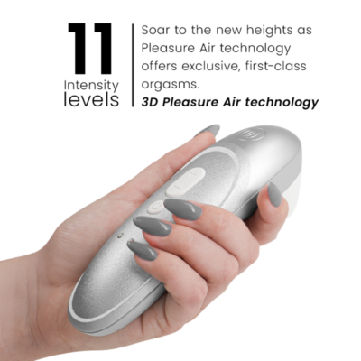 Alternative view of WOMANIZER - PRO VIBRANT CLITORIAL STIMULATOR CINZA PRATEADO