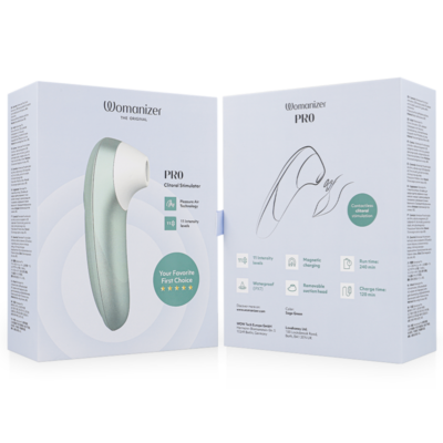 Womanizer - pro vibrant clitorial estimulante verde sálvia womanizer caliente. Pt