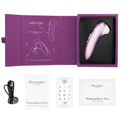 Womanizer - pro vibrant clitorial stimulator lilac womanizer caliente. Pt