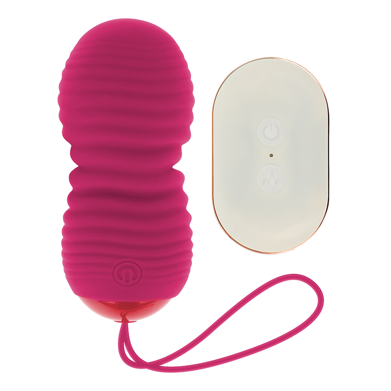 OHMAMA - OVO DE CONTROLE REMOTO 7 MODOS PARA CIMA E PARA BAIXO ROSA 1 Ohmama - ovo de controle remoto 7 modos para cima e para baixo rosa