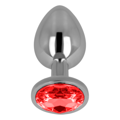 Alternative view of OHMAMA - PLUG ANAL COM CRISTAL VERMELHO 8 CM