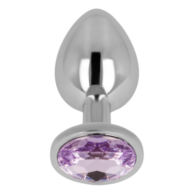 Alternative view of OHMAMA - PLUG ANAL COM CRISTAL VIOLETA 8 CM