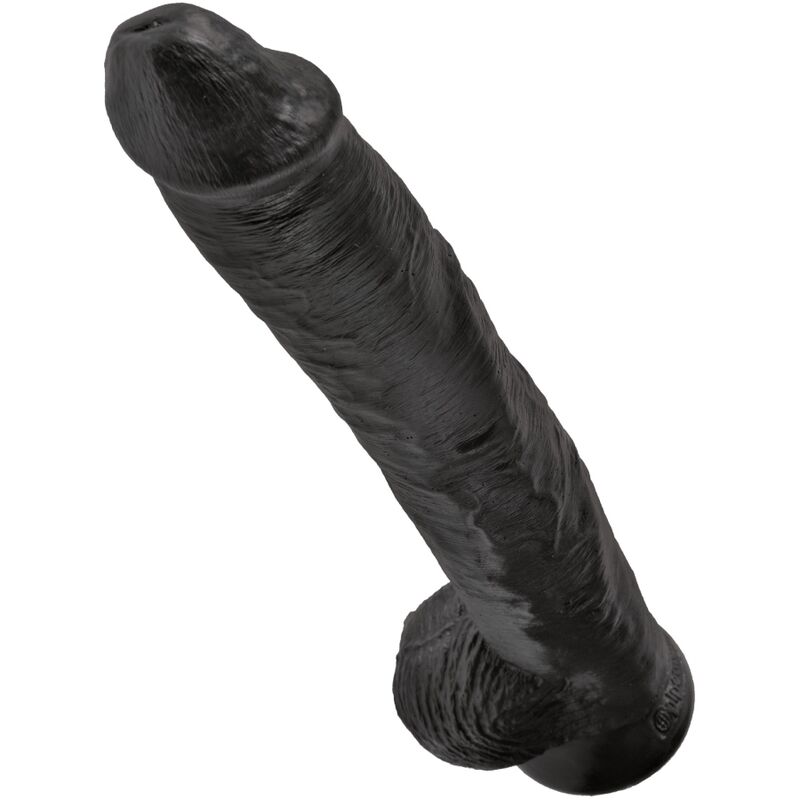 KING COCK - PÊNIS REALÍSTICO COM BOLAS 30.5 CM PRETO 3 King cock - pênis realístico com bolas 30. 5 cm preto - image 3