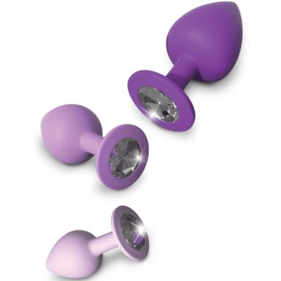 Alternative view of FANTASY FOR HER  - CONJUNTO DE PLUG ANAL VIOLETA