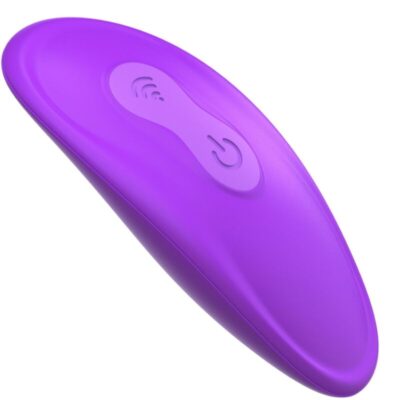 Fantasy for her - vibrador de dupla penetração controle remoto 9 níveis violeta fantasy for her caliente. Pt