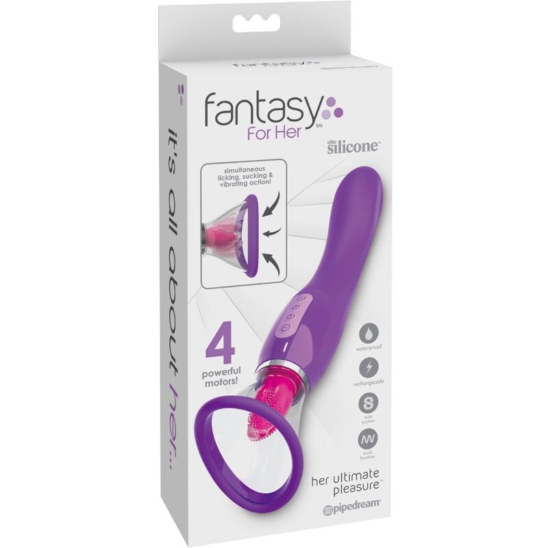 FANTASY FOR HER - SUCKER DE CLITÓRIS LÍNGUA ESTIMULANTE VIOLETA 6 Fantasy for her - sucker de clitóris língua estimulante violeta - image 6