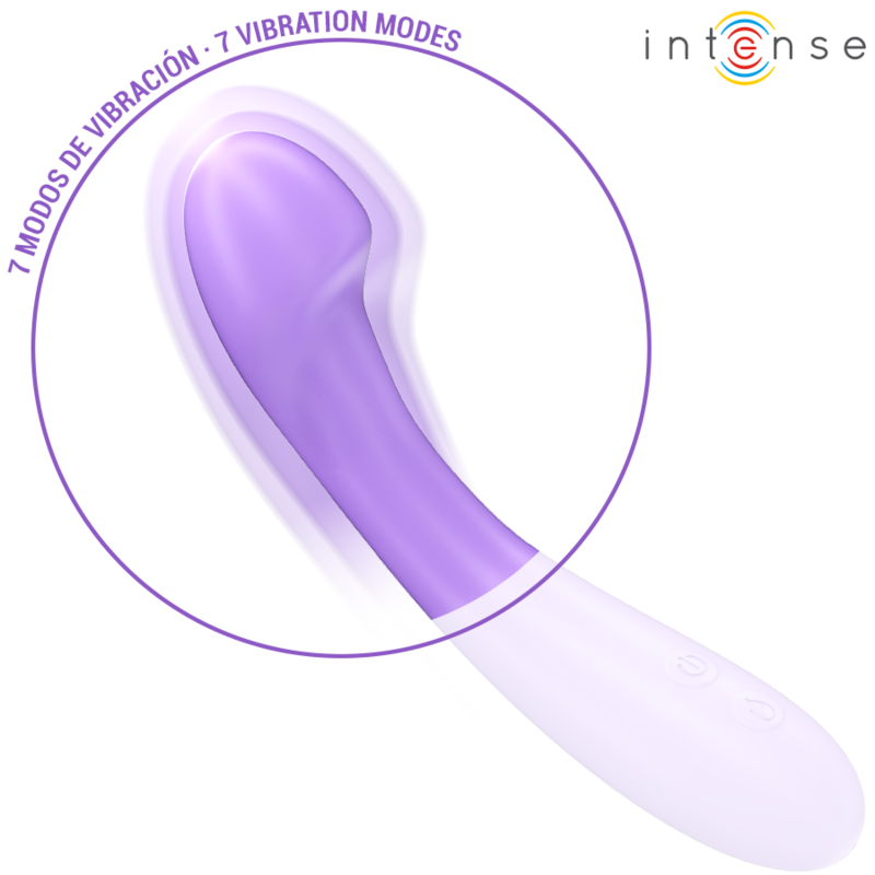 INTENSE - VIBRADOR BECKY 19 CM AQUECÍVEL 7 VIBRAÇÕES ROXO 4 Intense - vibrador becky 19 cm aquecível 7 vibrações roxo - image 4