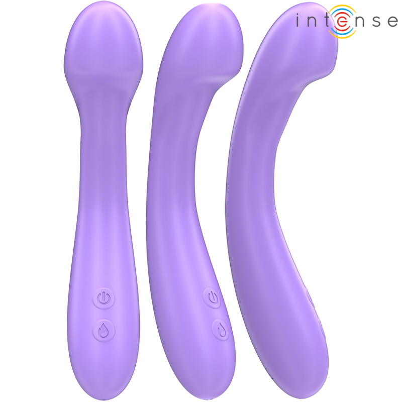 INTENSE - VIBRADOR BECKY 19 CM AQUECÍVEL 7 VIBRAÇÕES ROXO 2 Intense - vibrador becky 19 cm aquecível 7 vibrações roxo - image 2