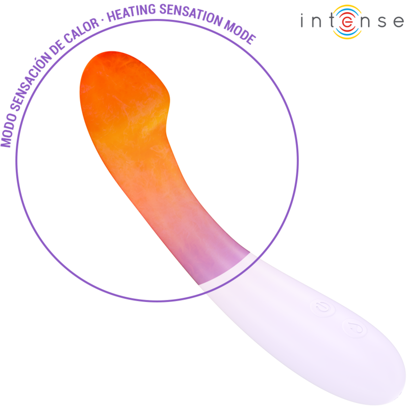 INTENSE - VIBRADOR BECKY 19 CM AQUECÍVEL 7 VIBRAÇÕES ROXO 3 Intense - vibrador becky 19 cm aquecível 7 vibrações roxo - image 3