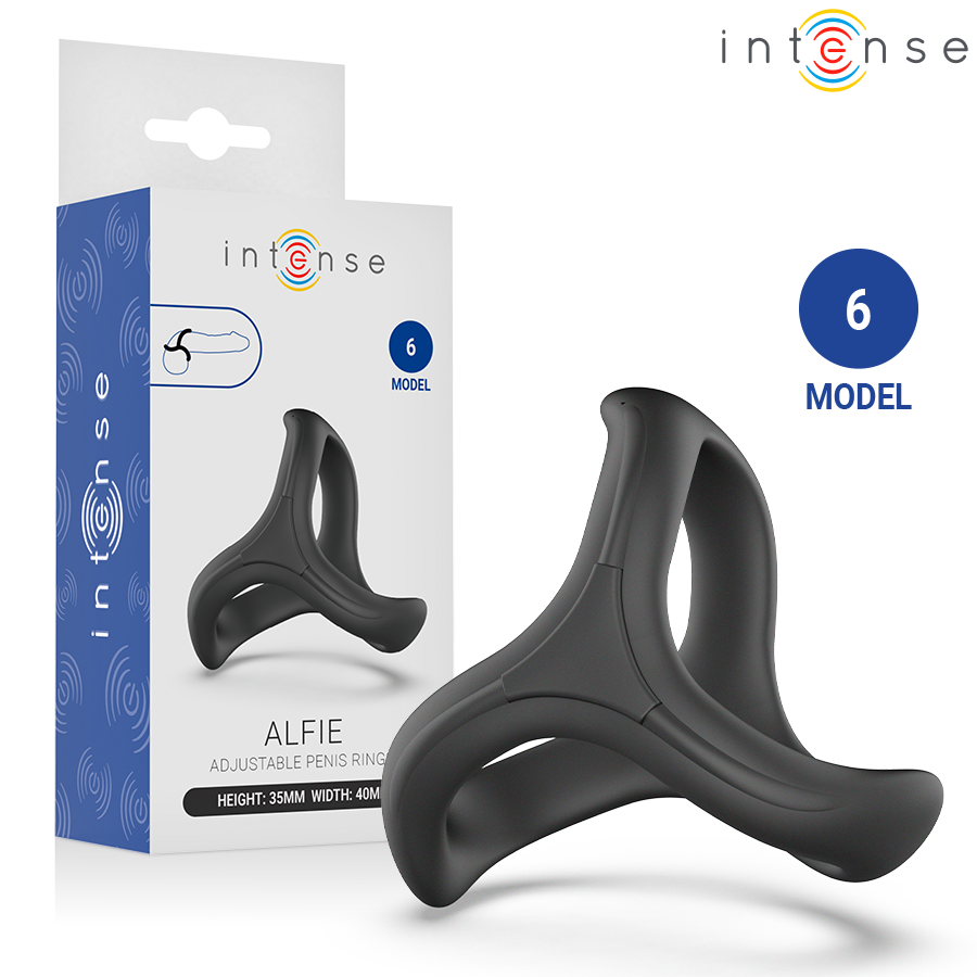 INTENSE - ALFIE ANEL PENIANO TRIPLO AJUSTÁVEL MODELO 6 1 Intense - alfie anel peniano triplo ajustável modelo 6