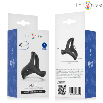 INTENSE - ALFIE ANEL PENIANO TRIPLO AJUSTÁVEL MODELO 6 10 Intense - alfie anel peniano triplo ajustável modelo 6 intense for him caliente. Pt