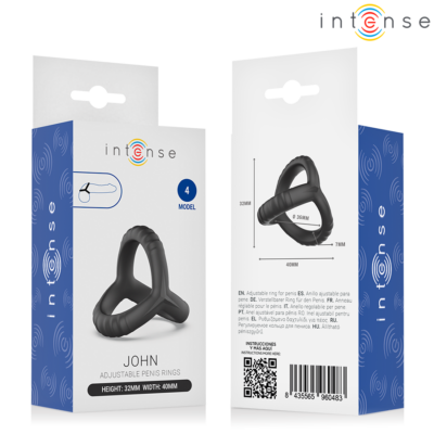INTENSE - JOHN ANEL PENIANO TRIPLO AJUSTÁVEL MODELO 4 10 Intense - john anel peniano triplo ajustável modelo 4 intense for him caliente. Pt