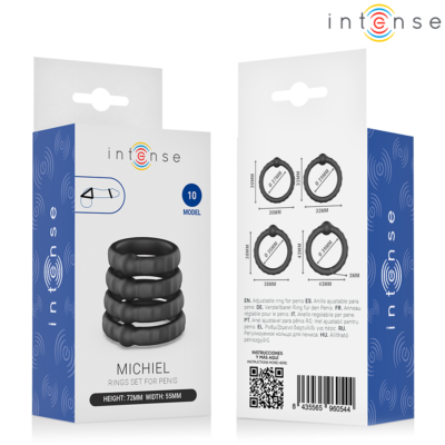 INTENSE - MICHIEL CONJUNTO DE 4 ANÉIS PENIANOS MODELO 10 11 Intense - michiel conjunto de 4 anéis penianos modelo 10 intense for him caliente. Pt