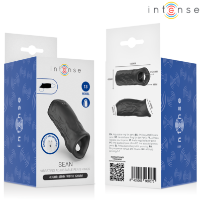 INTENSE - SEAN ANEL PENIANO VIBRATÓRIO AJUSTÁVEL MODELO 13 14 Intense - sean anel peniano vibratório ajustável modelo 13 intense for him caliente. Pt