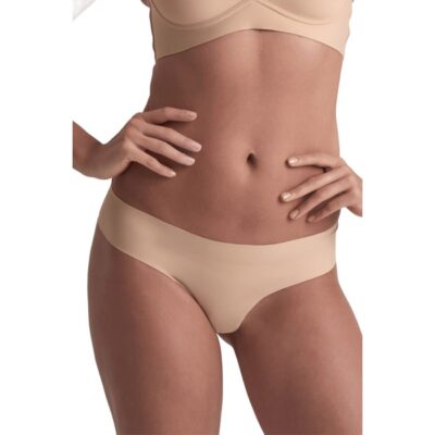 Alternative view of BYE-BRA - PACK 2 TANGAS INVISIBLES BEIGE Y NEGRO TALLA L