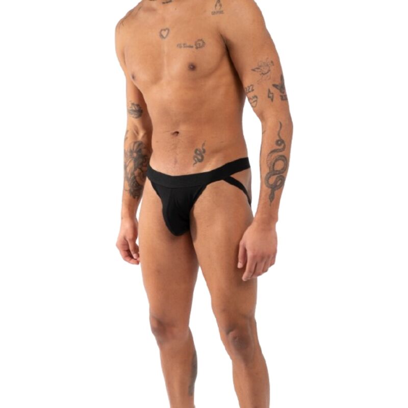 BURN - 011 JOCK PRETO DUPLO M 2 Burn - 011 jock preto duplo m - image 2