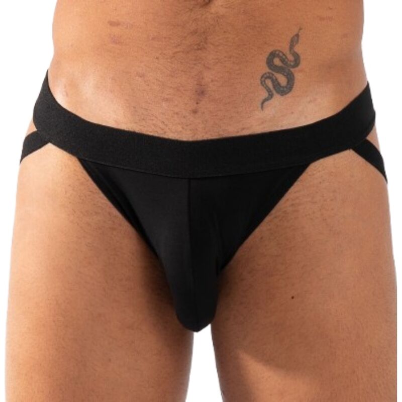 BURN - 011 JOCK DUPLO PRETO L 2 Burn - 011 jock duplo preto l - image 2