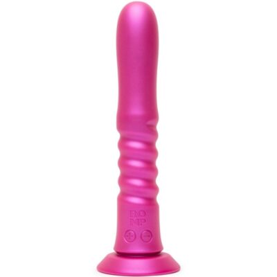 ROMP - JIGGLE VIBRADOR COM MOVIMENTOS PARA CIMA E PARA BAIXO COM VENTOSA ROSA
