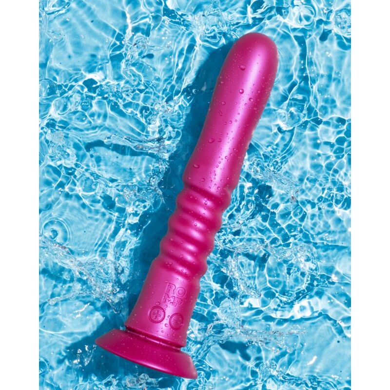 ROMP - JIGGLE VIBRADOR COM MOVIMENTOS PARA CIMA E PARA BAIXO COM VENTOSA ROSA 9 Romp - jiggle vibrador com movimentos para cima e para baixo com ventosa rosa - image 9