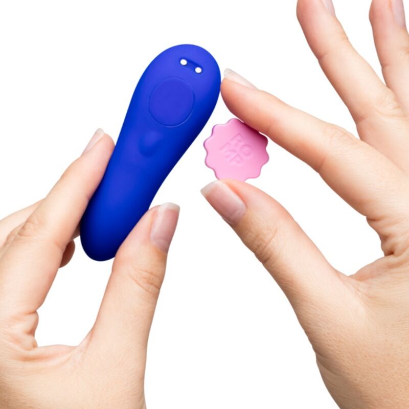 ROMP - CALCINHA DE SILICONE VIBRATÓRIA MAGNÉTICA PARA FESTAS COM CONTROLE REMOTO 7 Romp - calcinha de silicone vibratória magnética para festas com controle remoto - image 7