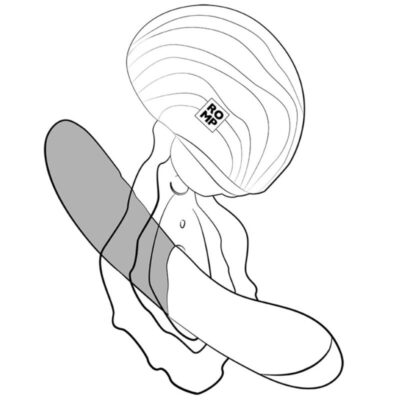 Romp - spin clitoral suction antitude com abertura e fechamento rotativos romp caliente. Pt