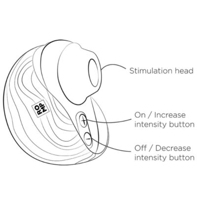 Romp - spin clitoral suction antitude com abertura e fechamento rotativos romp caliente. Pt