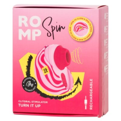 Romp - spin clitoral suction antitude com abertura e fechamento rotativos romp caliente. Pt