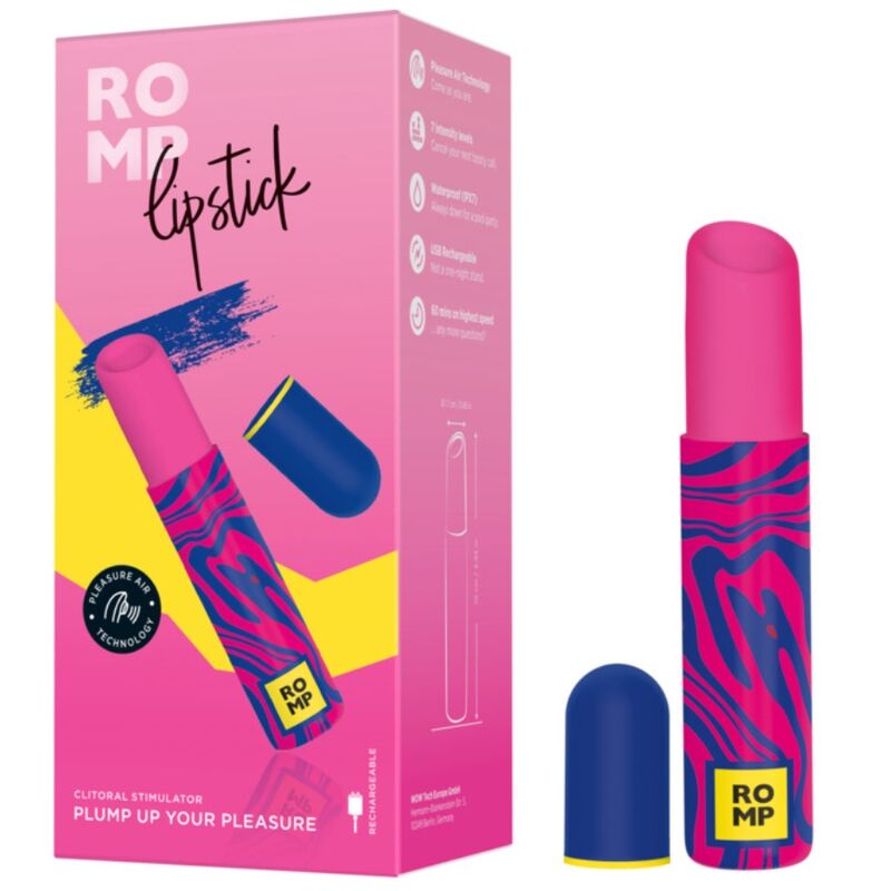ROMP - BATOM ESTIMULANTE CLITÓRIS 7 NÍVEIS 6 Romp - batom estimulante clitóris 7 níveis - image 6