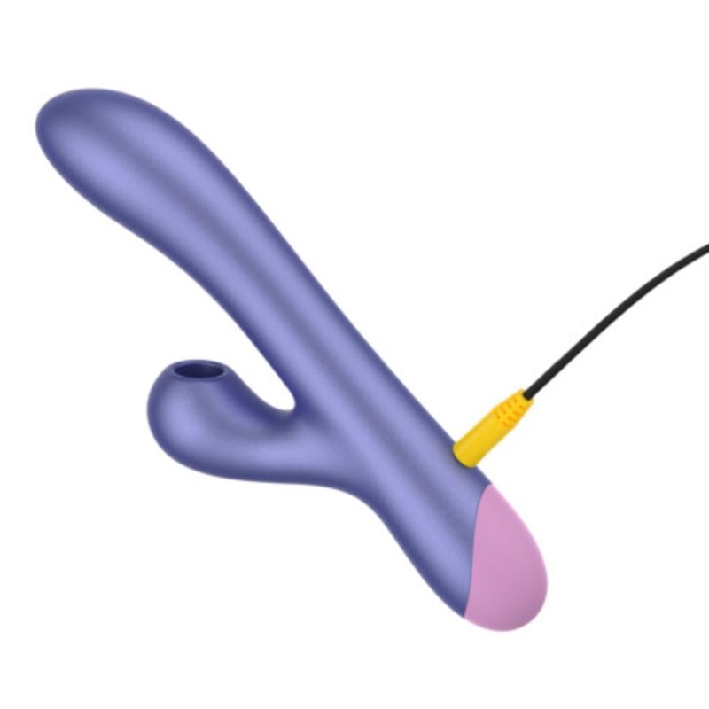 ROMP - PULSE RABBIT VIBRADOR DUPLO PARA PONTO G AZUL ELÉTRICO 6 Romp - pulse rabbit vibrador duplo para ponto g azul elétrico - image 6
