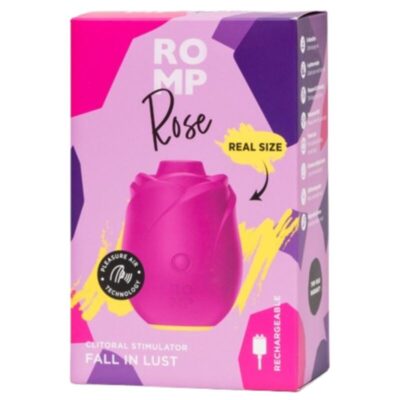 Romp - rose aparelho de sucção clitoriana em formato de rosa romp caliente. Pt