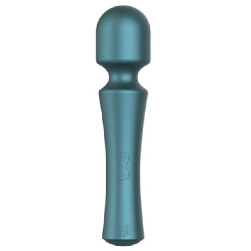 ROMP - PRESTO MINI WAND VIBRATOR COM CABEÇA FLEXÍVEL VERDE 1 Romp - presto mini wand vibrator com cabeça flexível verde