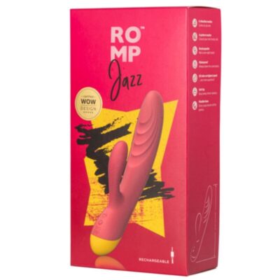 Romp - jazz vibrador coelho recarregável vermelho romp caliente. Pt