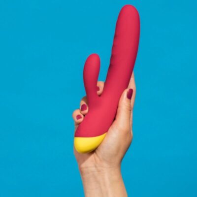 Romp - jazz vibrador coelho recarregável vermelho romp caliente. Pt