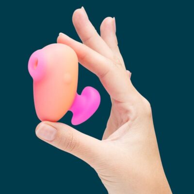 Romp - kiss vibrador de dedo recarregável com sucção clitórica romp caliente. Pt
