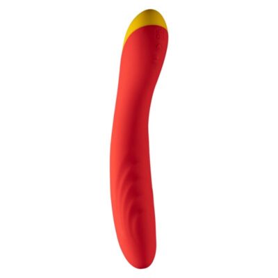 Romp - hype vibrador multifuncional para ponto g vermelho romp caliente. Pt
