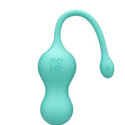 Romp - cello ovo vibratório multifuncional turquesa com controle remoto romp caliente. Pt