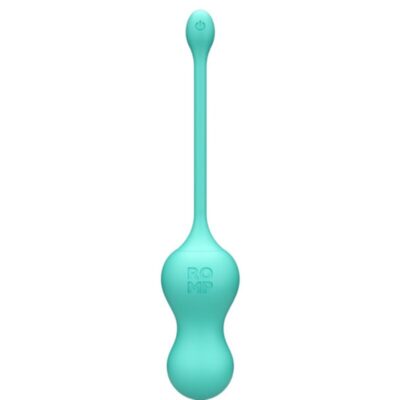 Romp - cello ovo vibratório multifuncional turquesa com controle remoto romp caliente. Pt