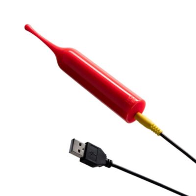 Romp - pop estimulador clitorial de alta frequência vermelho romp caliente. Pt