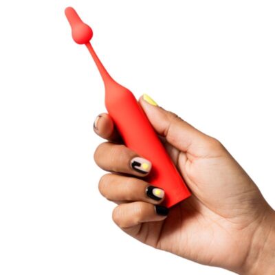 Romp - pop estimulador clitorial de alta frequência vermelho romp caliente. Pt