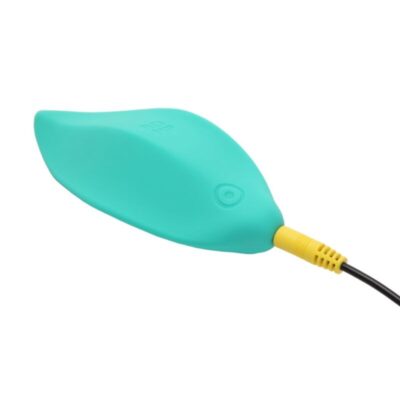 Romp - vibrador de ondas, estimulador clitoriano, formato ergonômico, verde-água romp caliente. Pt