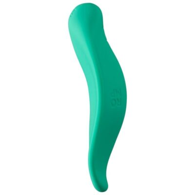 Romp - vibrador de ondas, estimulador clitoriano, formato ergonômico, verde-água romp caliente. Pt