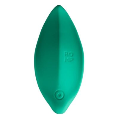 Romp - vibrador de ondas, estimulador clitoriano, formato ergonômico, verde-água romp caliente. Pt