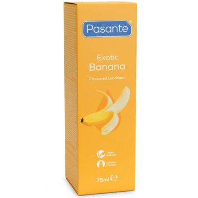 Alternative view of PASANTE - LUBRIFICANTE À BASE DE ÁGUA COM SABOR DE BANANA 75 ML