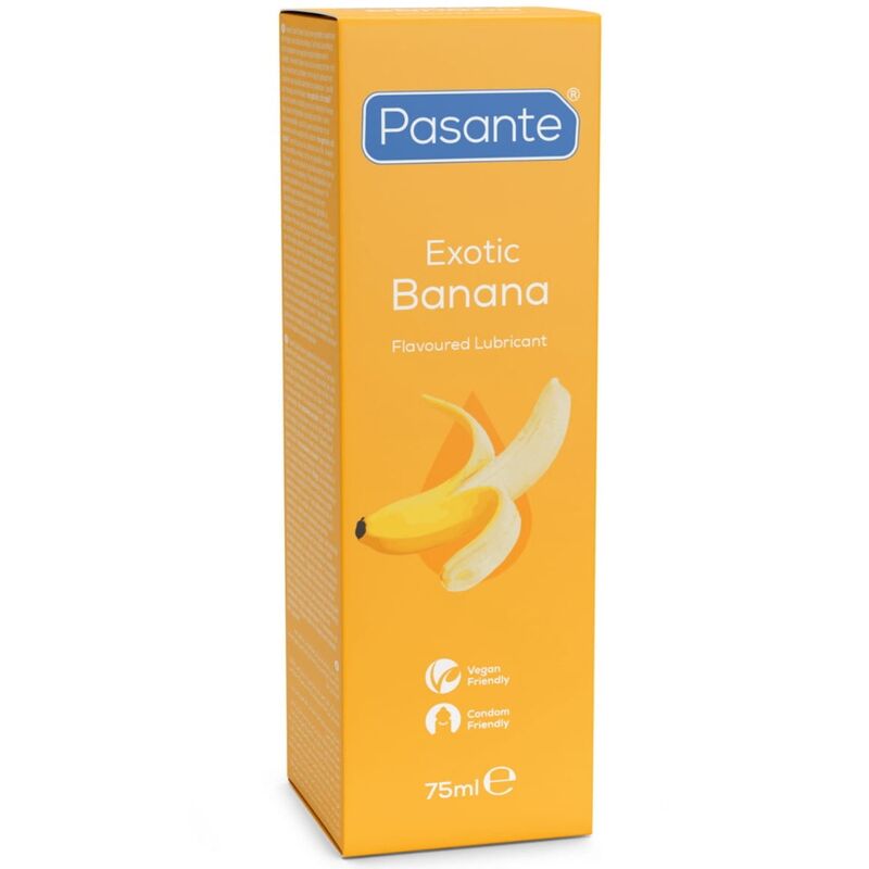 PASANTE - LUBRIFICANTE À BASE DE ÁGUA COM SABOR DE BANANA 75 ML 2 Pasante - lubrificante à base de água com sabor de banana 75 ml - image 2