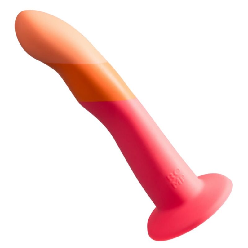 ROMP - DIZI DILDO DE SILICONE COM VENTOSA TRICOLOR 18 CM 1 Romp - dizi dildo de silicone com ventosa tricolor 18 cm